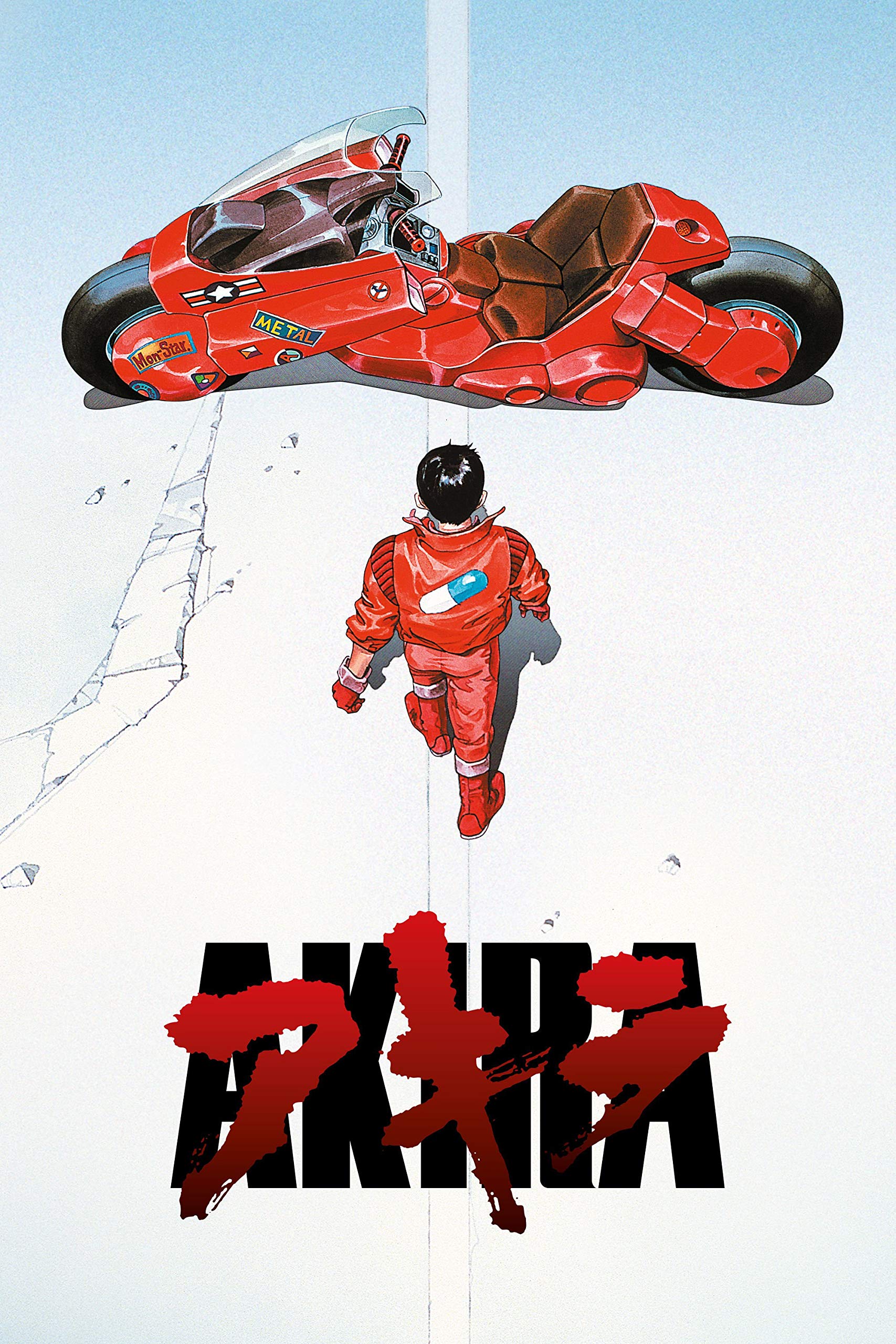 Theatrical poster for Akira, directed by Katsuhiro Otomo